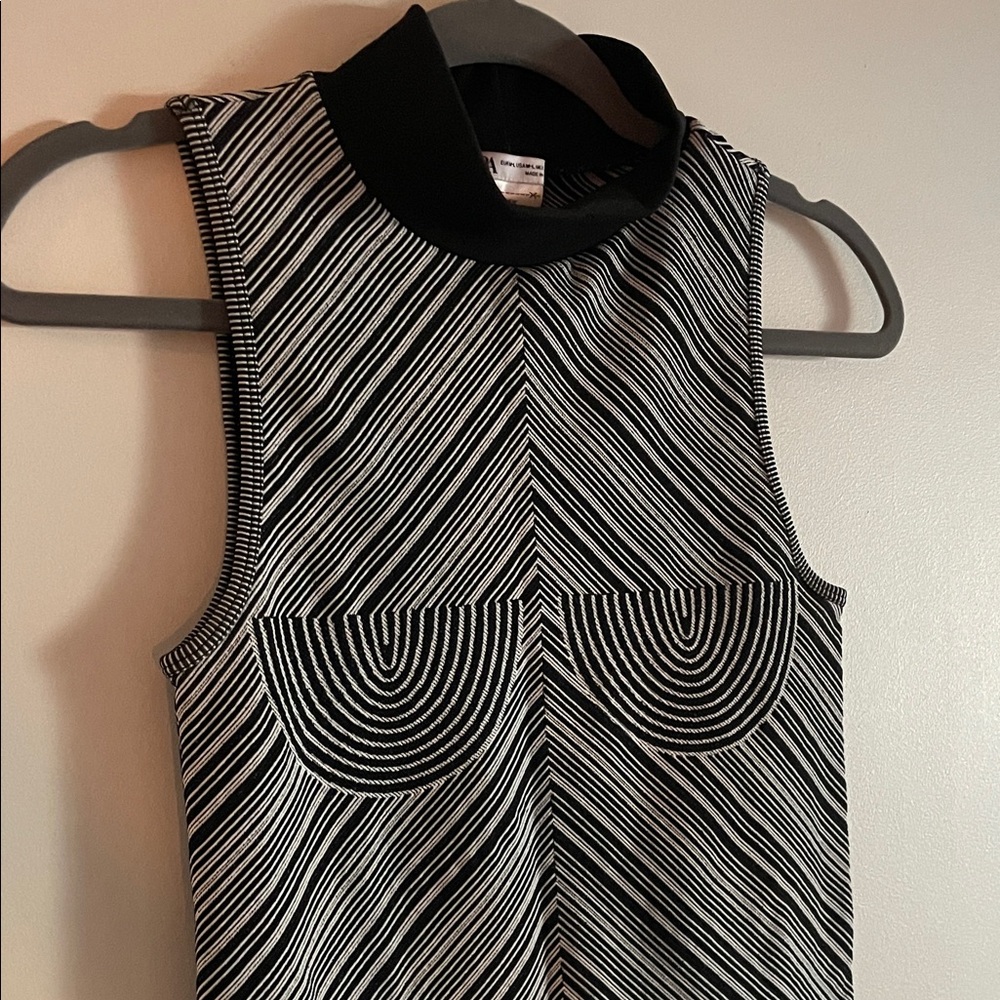 Zara Monochrome Striped dress